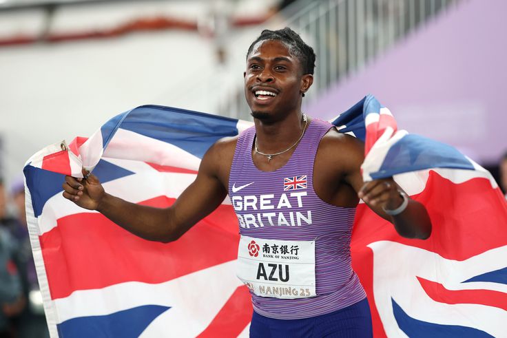 World Indoor Championships: Jeremiah Azu makes history with 60m title in Nanjing