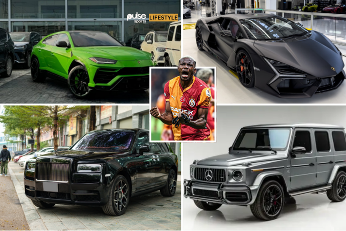Victor Osimhen: Highest-paid Super Eagles star shows off his jaw-dropping fleet of cars worth over ₦2 BILLION