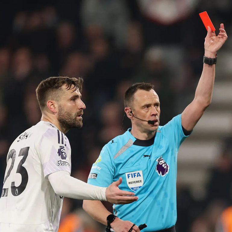 Stuart Attwell was the referee at the centre of the controversial clash.