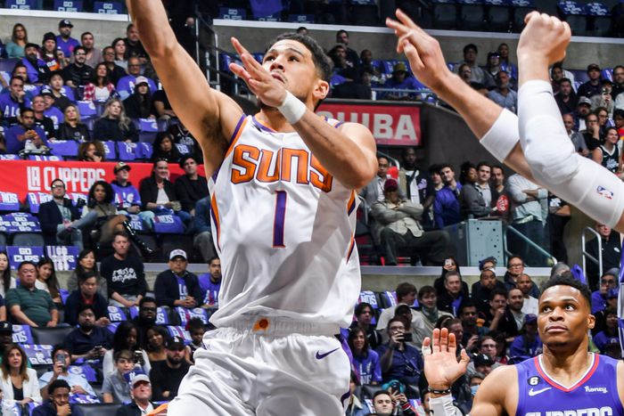 Devin Booker again produced a monster performance for the Suns against the Clippers.