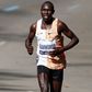 Geoffrey Kamworor in action at a past race.