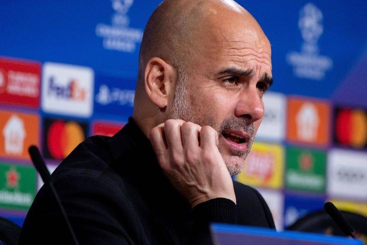 Manchester City manager Pep Guardiola