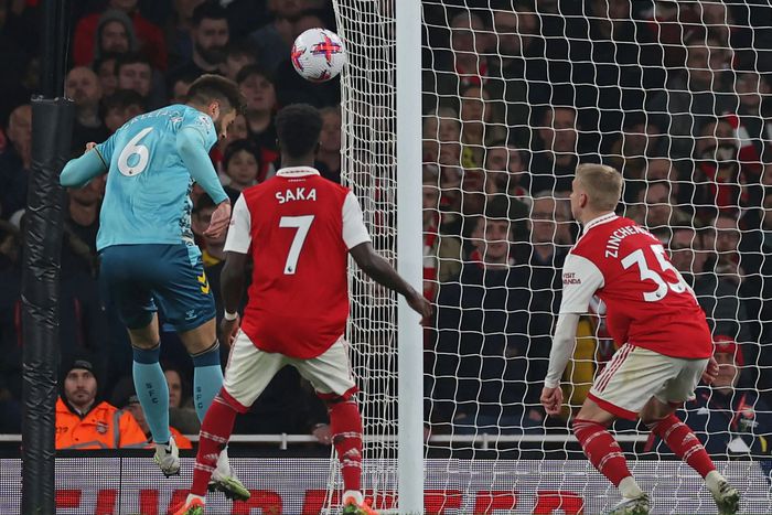 Arsenal drew 3-3 with Southampton at the Emirates Stadium