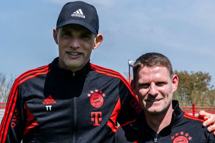 Thomas Tuchel and Anthony Barry