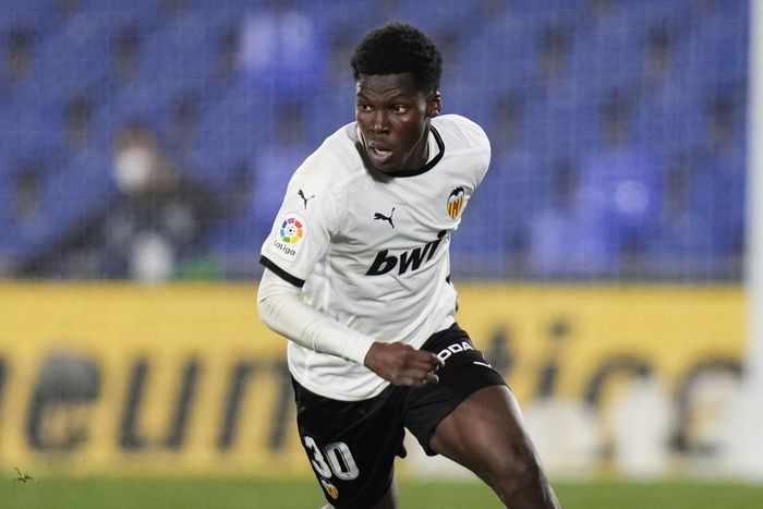 Valencia midfielder Yunus Musah
