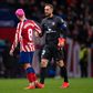 Atletico Madrid's Griezmann and Oblak dejected after the defeat to Barcelona.