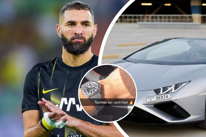 Karim Benzema: Forgotten Ballon d’Or winner shows off ₦34.8m Rolex watch in his ₦300 MILLION Lamborghini
