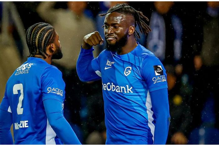 Toluwase Arokodare has scored 3 goals in 4 matches for Genk in the Playoffs.