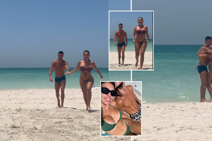 Cristiano Ronaldo and Georgina Rodriguez tension lovers around the world with romantic beach walk