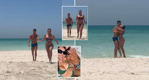 Cristiano Ronaldo and Georgina Rodriguez tension lovers around the world with romantic beach walk