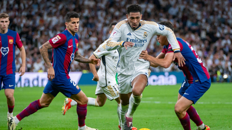 Bellingham strikes again as Real Madrid comeback twice to beat Barcelona