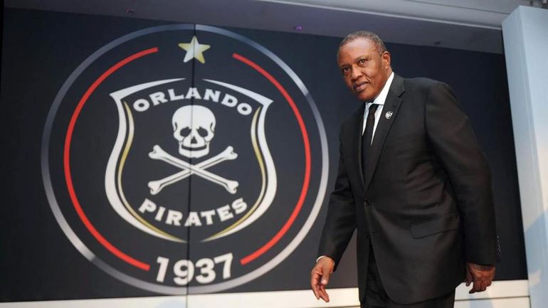 Orlando Pirates chairman Irvin Khoza.