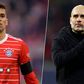 Manchester City boss Pep Guardiola and Joao Cancelo