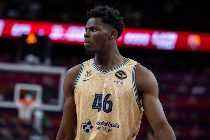 Nigerian professional basketball player James Nnaji had a monster performance for Barcelona against Unicaja.