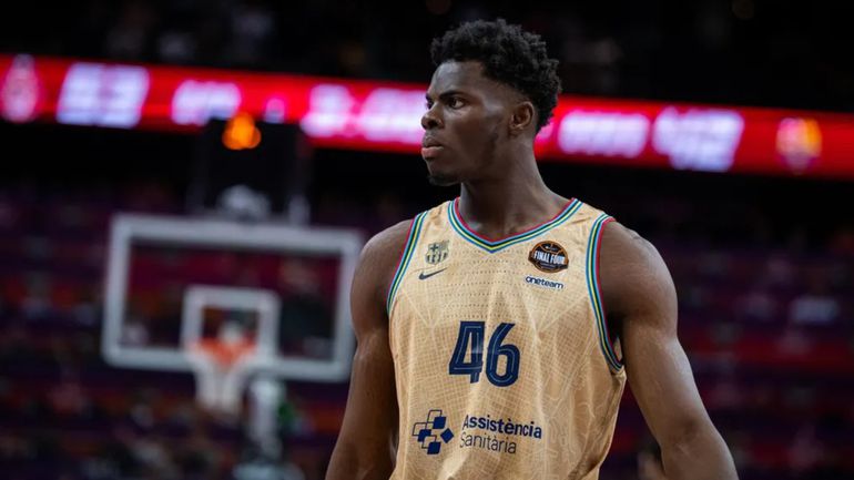 Nigerian professional basketball player James Nnaji had a monster performance for Barcelona against Unicaja.