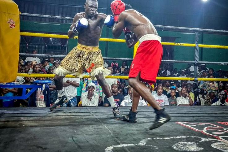 'Free Muhangi' calls overshadow boxing league fight night