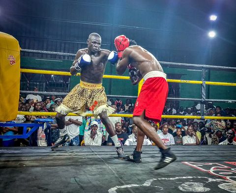 'Free Muhangi' calls overshadow boxing league fight night