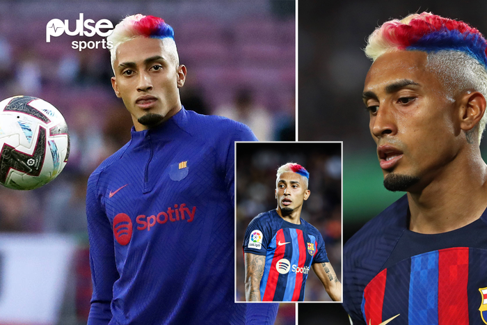 Raphinha hairstyle amid Barcelona trasnsfer speculation