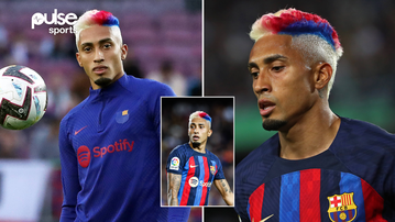Raphinha: Barcelona star sends transfer message with new hairstyle