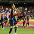 Lewandowski lifting LaLiga title