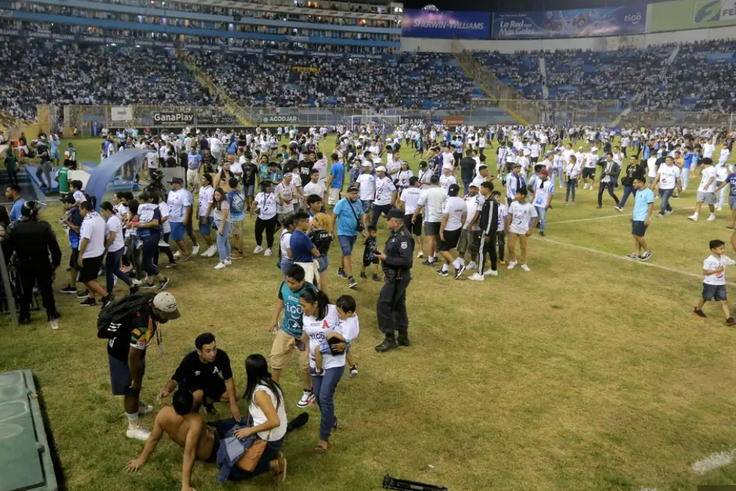 Nine dead in El Salvador stadium following stampede at soccer match