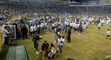 Nine dead in El Salvador stadium following stampede at soccer match