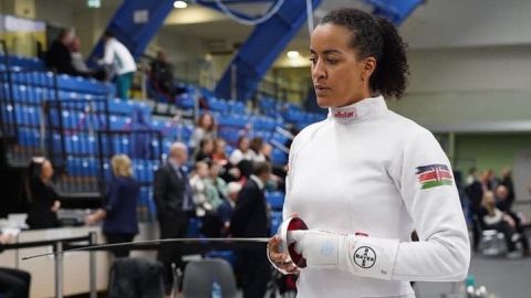 Fencing star Alexandra Ndolo calls out Kenyan Federation for neglecting her