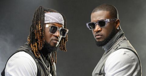 Peter and Paul Okoye both make up the legendary musical group P Square and are related to Super Eagles goalkeeper Maduka Okoye