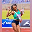 Tara Davis-Woodhall outleaps Burks in a thrilling contest at the Bermuda Grand Prix
