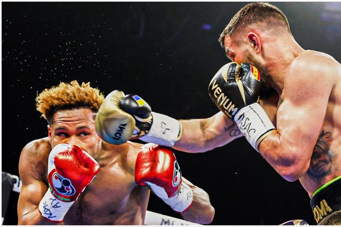 The judges ruled the fight a unanimous decision win for Haney against Lomachencko scoring it 116-112, 115-113, 115-113.