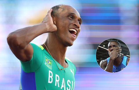 Iconic American sprinter reveals reason rival hurdlers should be wary of Brazil's Alison Dos Santos