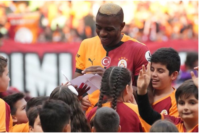 Nigeria and Galatasaray's superstar Victor Osimhen has become an icon at Rams Park.