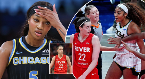 White gyal' diss sparks WNBA DRAMA! as Angel Reese throws shade at Caitlin  Clark in savage
