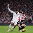Real Madrid vs Athletic Bilbao in La Liga action
