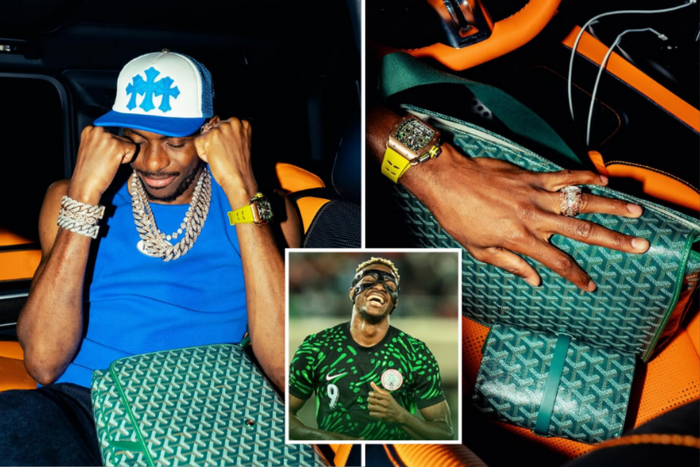 Victor Osimhen and the ₦801 MILLION  photo that left fans buzzing