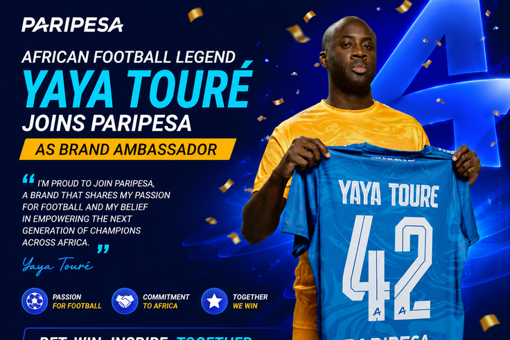 African football legend Yaya Touré joins PariPesa as brand ambassador