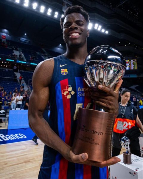 Nigerian professional basketball youngster James Nnaji played a pivotal role for Barcelona as they defeated Real Madrid to win the Spanish crown and was racially abused