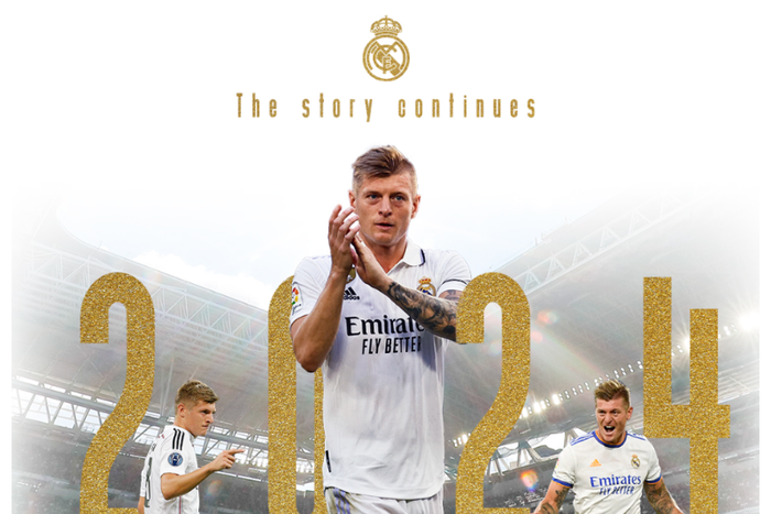 Toni Kroos sign new contract until 2024