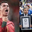Cristiano Ronaldo receives Guinness World Records certificate for most caps ever