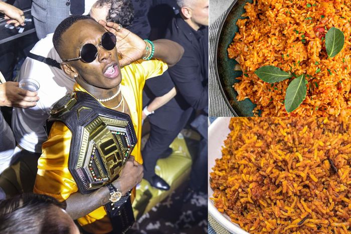 The two-time middleweight title holder of the Ultimate Fighting Championship (UFC), Adesanya, was a guest on the Flagrant Podcast to talk jollof wars between Nigeria and Ghana