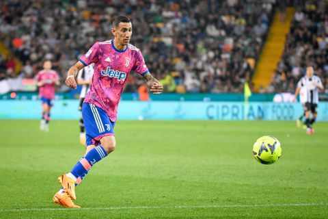 Angel Di Maria in action for Juventus