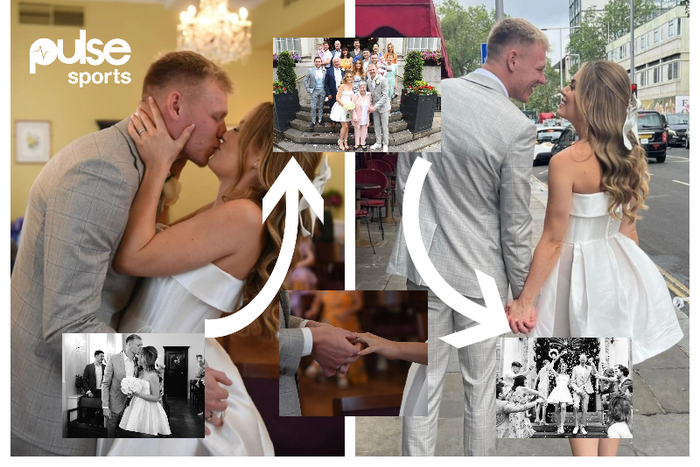 Aaron Ramsdale marries longtime girlfriend Georgina Irwin