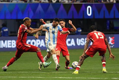 Messi’s historic assist gives Argentina perfect Copa America start against Canada