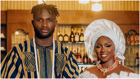 Super Eagles journeyman begins love story as he ties knot with actress