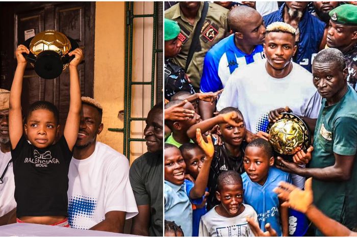 Victor Osimhen's homecoming praised by CAF.