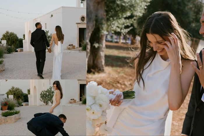 After getting married in Italy, see photos of the ceremony involving Super Eagles star Cyriel Dessers and Rosalie De Ruysscher.