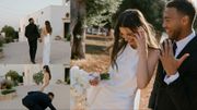 Super Eagles: Cyriel Dessers shows off wedding Photos with Rosalie De Ruysscher