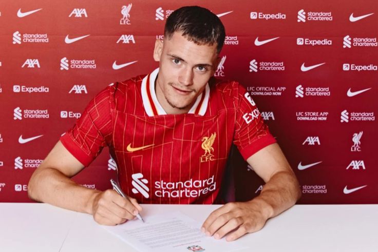 Florian Wirtz  joined Liverpool in a record deal (Credit: Liverpool FC)