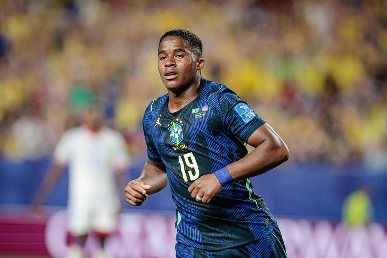 Brazil youngster Endrick || Imago