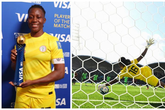 Chiamaka Nnadozie stole the show for the Super Falcons against Canada.